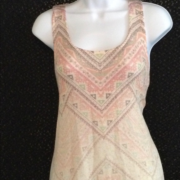 Women’s blu Pepper tank top strapless. Pre own. Size small. Multi color - Picture 6 of 12